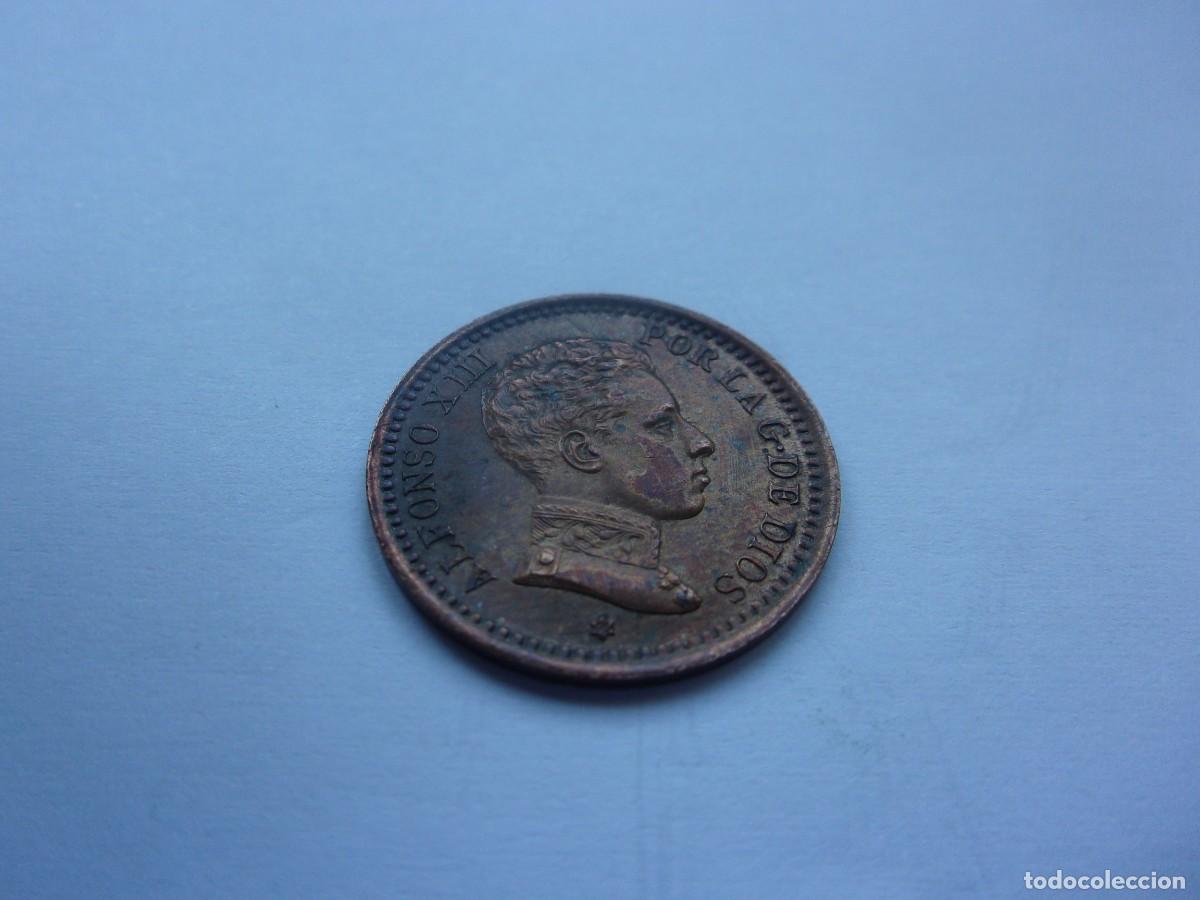 Monedas de Espa&ntilde;a: Espa&ntilde;a 2 c&eacute;ntimos 1905 SMV 10dq25 - Foto 2