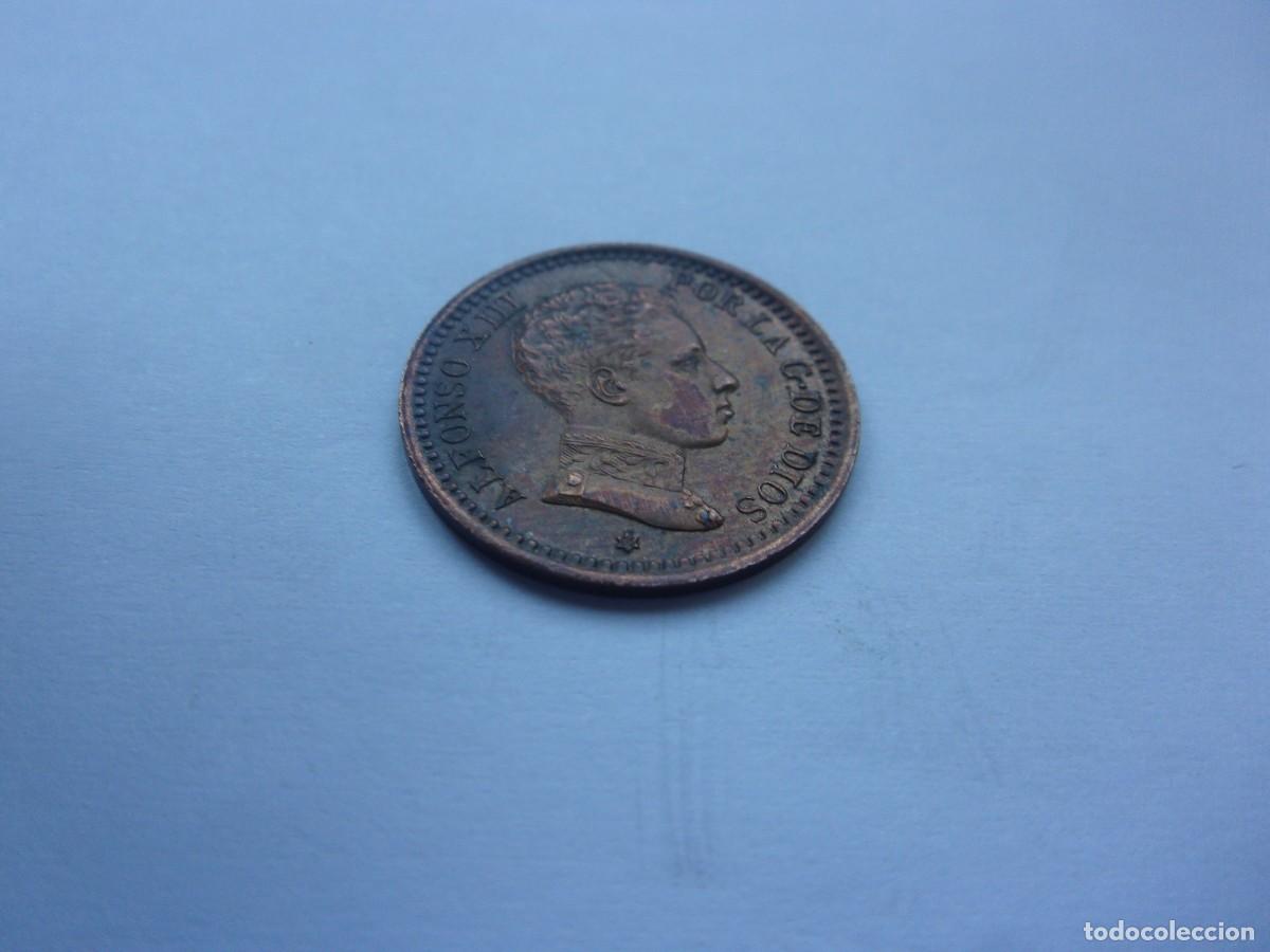 Monedas de Espa&ntilde;a: Espa&ntilde;a 2 c&eacute;ntimos 1905 SMV 10dq25 - Foto 4