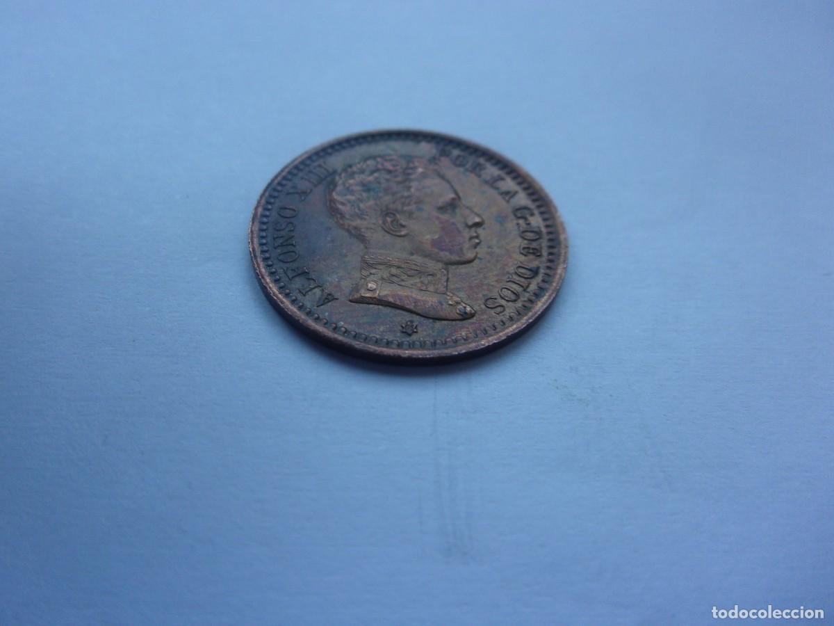 Monedas de Espa&ntilde;a: Espa&ntilde;a 2 c&eacute;ntimos 1905 SMV 10dq25 - Foto 5