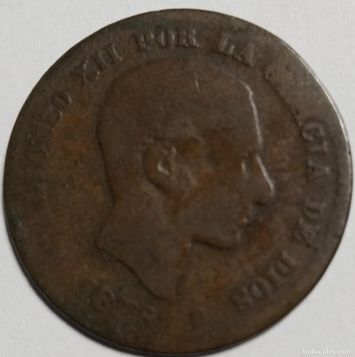 Monedas de Espa&ntilde;a: MONEDA ALFONSO XII. A&Ntilde;O DE 1879 - Foto 1