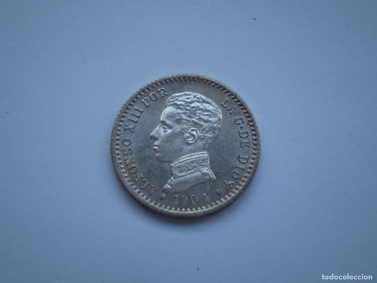 Monedas de Espa&ntilde;a: 91SCF15 Espa&ntilde;a 50 c&eacute;ntimos 1904 (1-0) PCV - Foto 2