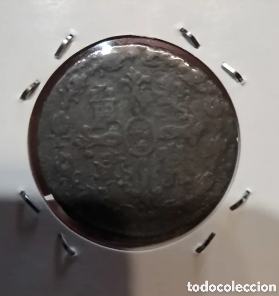 Monedas de Espa&ntilde;a: 8 maravedis 1777,Segovia - Foto 6