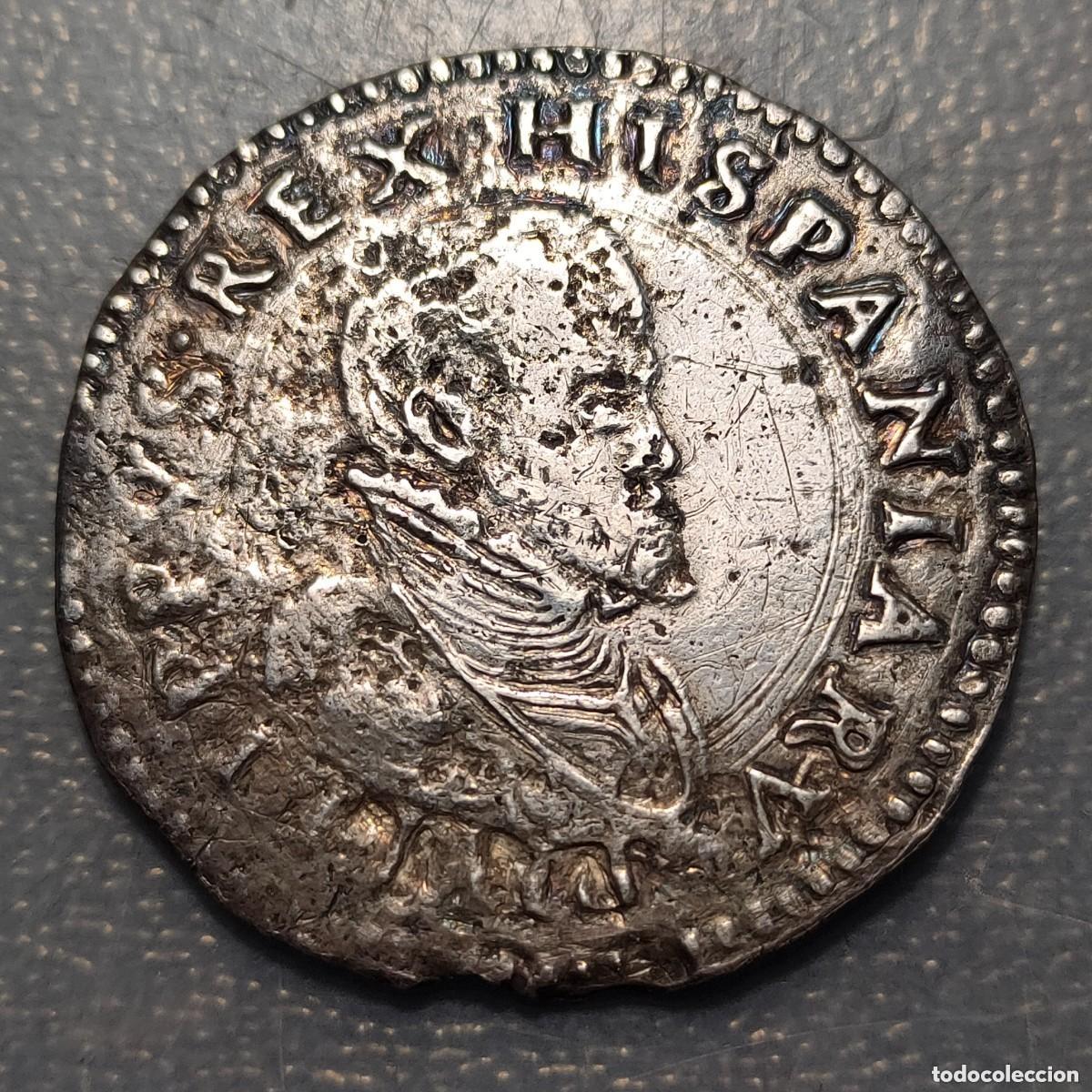 Moedas de Espanha: IMPERIO ESPA&Ntilde;OL MILAN FELIPE IV ESCUDO SIN FECHA