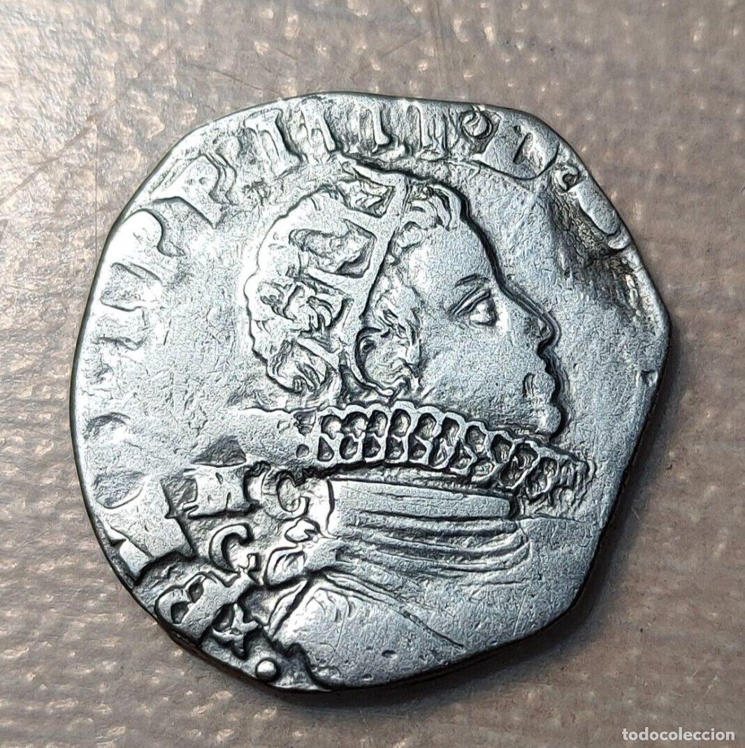 Moedas de Espanha: IMPERIO ESPA&Ntilde;OL NAPOLES NAPOLI FELIPE IV TARI 1622-1623 FECHA NO VISIBLE MBC
