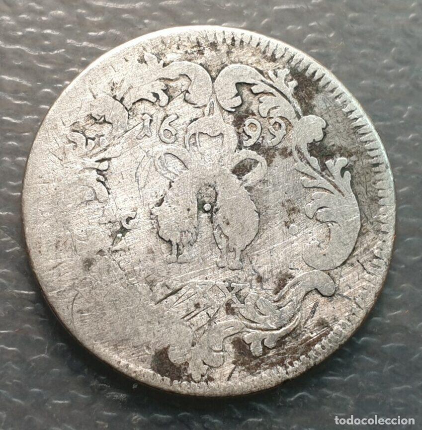 Moedas de Espanha: IMPERIO ESPA&Ntilde;OL NAPOLES CARLOS II 1 TARI 1699 BC