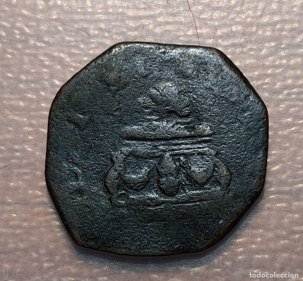 Coins of Spain: IMPERIO ESPA&Ntilde;OL NAPOLES NAPOLI FELIPE III TORNESE 1618? FECHA NO COMPLET VISIBLE