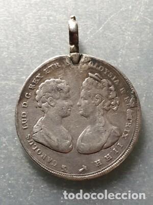 Coins of Spain: TOSCANA CARLO LUDOVICO CARLOS LUIS BORBON INFANTE ESPA&Ntilde; FRANCESCONE 1807 COLGADA