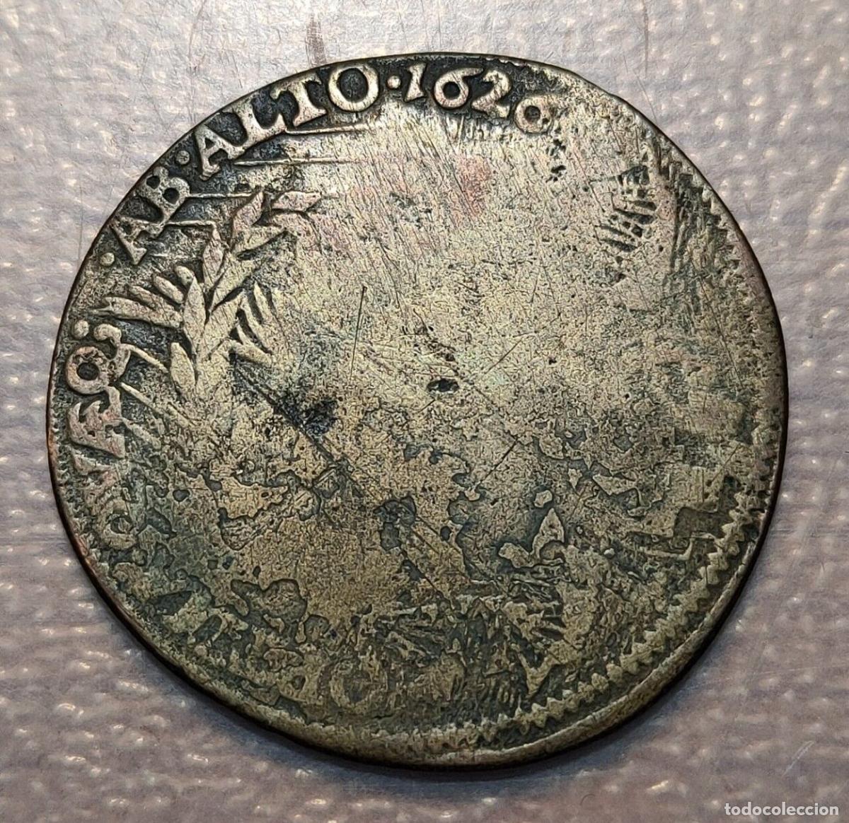 Coins of Spain: IMPERIO ESPA&Ntilde;OL PAISES BAJOS BRUSELAS FELIPE IV JETON 1626 ATAQUE FALLIDO HULST