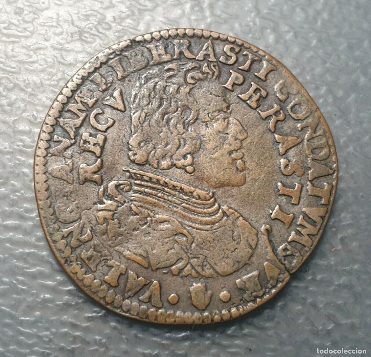 Moedas de Espanha: IMPERIO ESPA&Ntilde;OL PAISES BAJOS AMBERES FELIPE IV JETON 1657 RECONQUIS VALENCIENNES