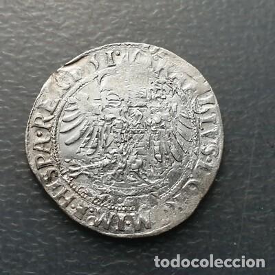 Coins of Spain: IMPERIO ESPA&Ntilde;OL PAISES BAJOS AMBERES CARLOS V ( I ESPA&Ntilde;A ) 4 STUIVERS 1551 MBC-