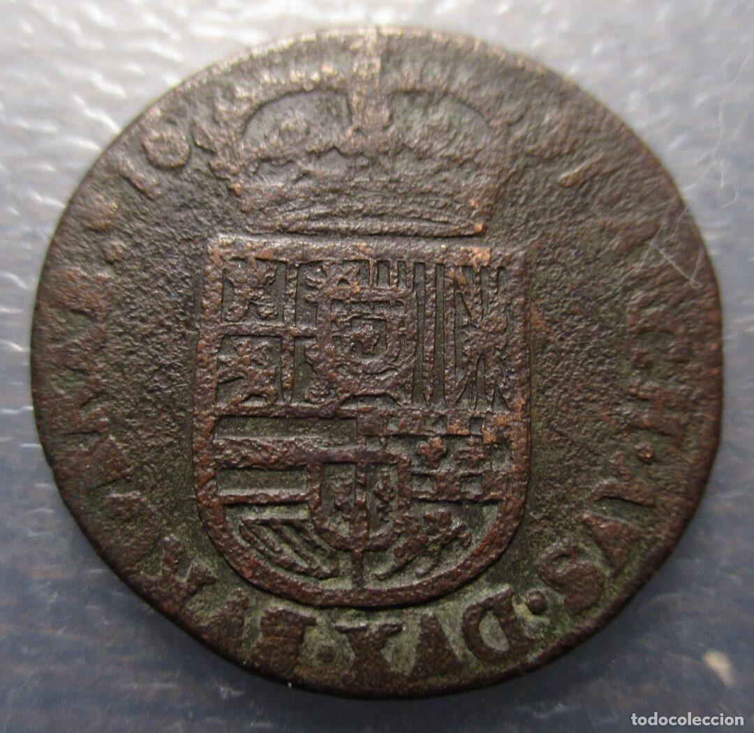Coins of Spain: IMPERIO ESPA&Ntilde;OL BRUSELAS CARLOS II OORD 1691 UNICA FECHA DE ESTA CECA D ESTE REY