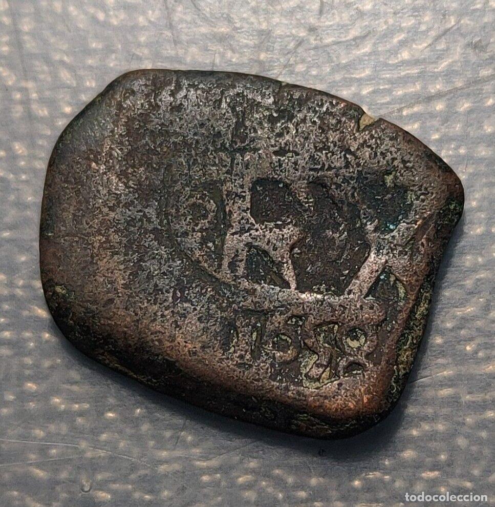 Coins of Spain: ESPA&Ntilde;A SPAIN FELIPE IV RESELLADA 4 MARAVEDIS 1658 TOLEDO