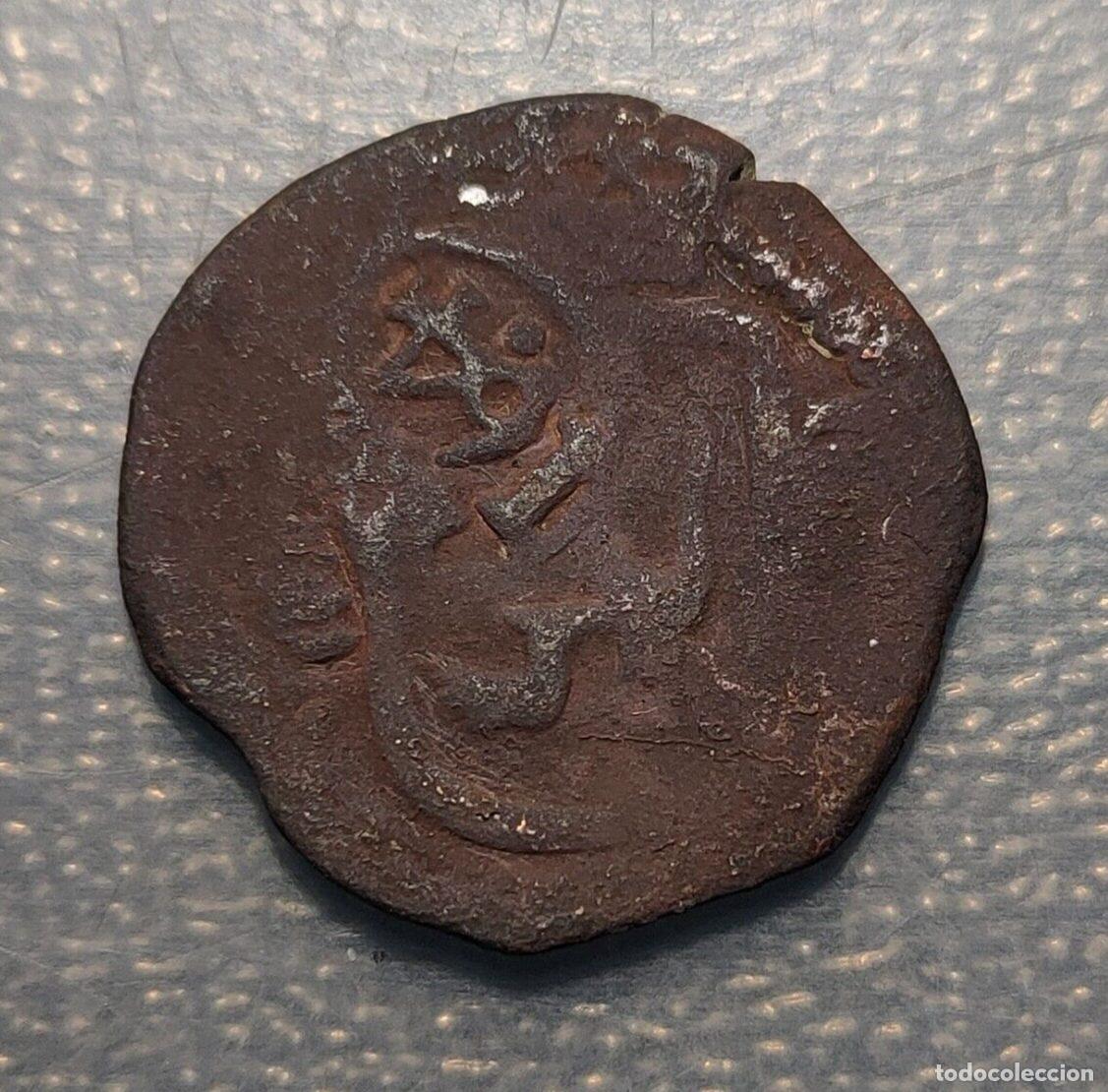 Coins of Spain: ESPA&Ntilde;A SPAIN FELIPE IV RESELLADA VIII MARAVEDIS 1641 VALLADOLID