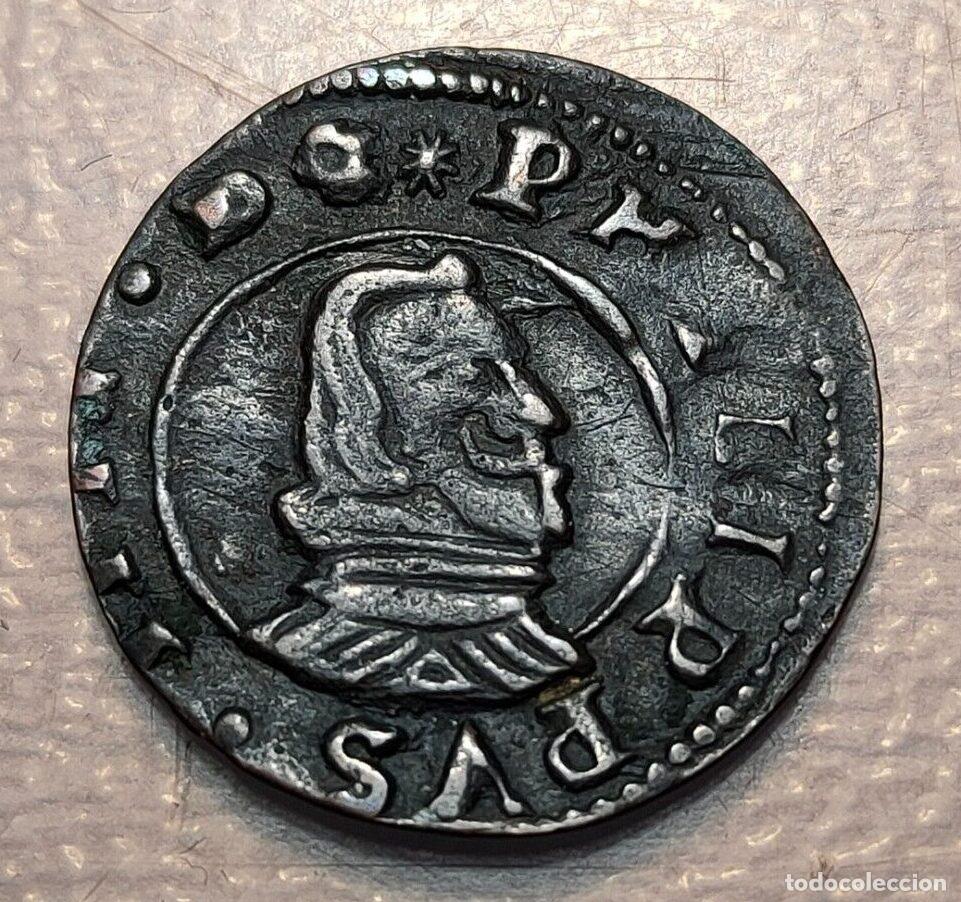Coins of Spain: ESPA&Ntilde;A MADRID FELIPE IV 8 MARAVEDIS 1662 MD Y