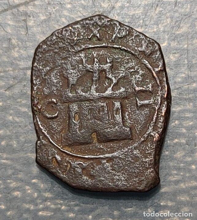 Moedas de Espanha: ESPA&Ntilde;A FELIPE IV 2 MARAVEDIS 1624 CUENCA
