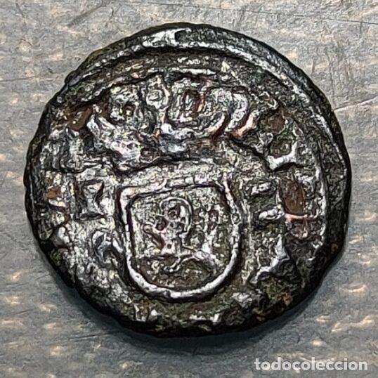Monedas de Espa&ntilde;a: ESPA&Ntilde;A FELIPE IV 2 MARAVEDIS 1663 CUENCA - Foto 3