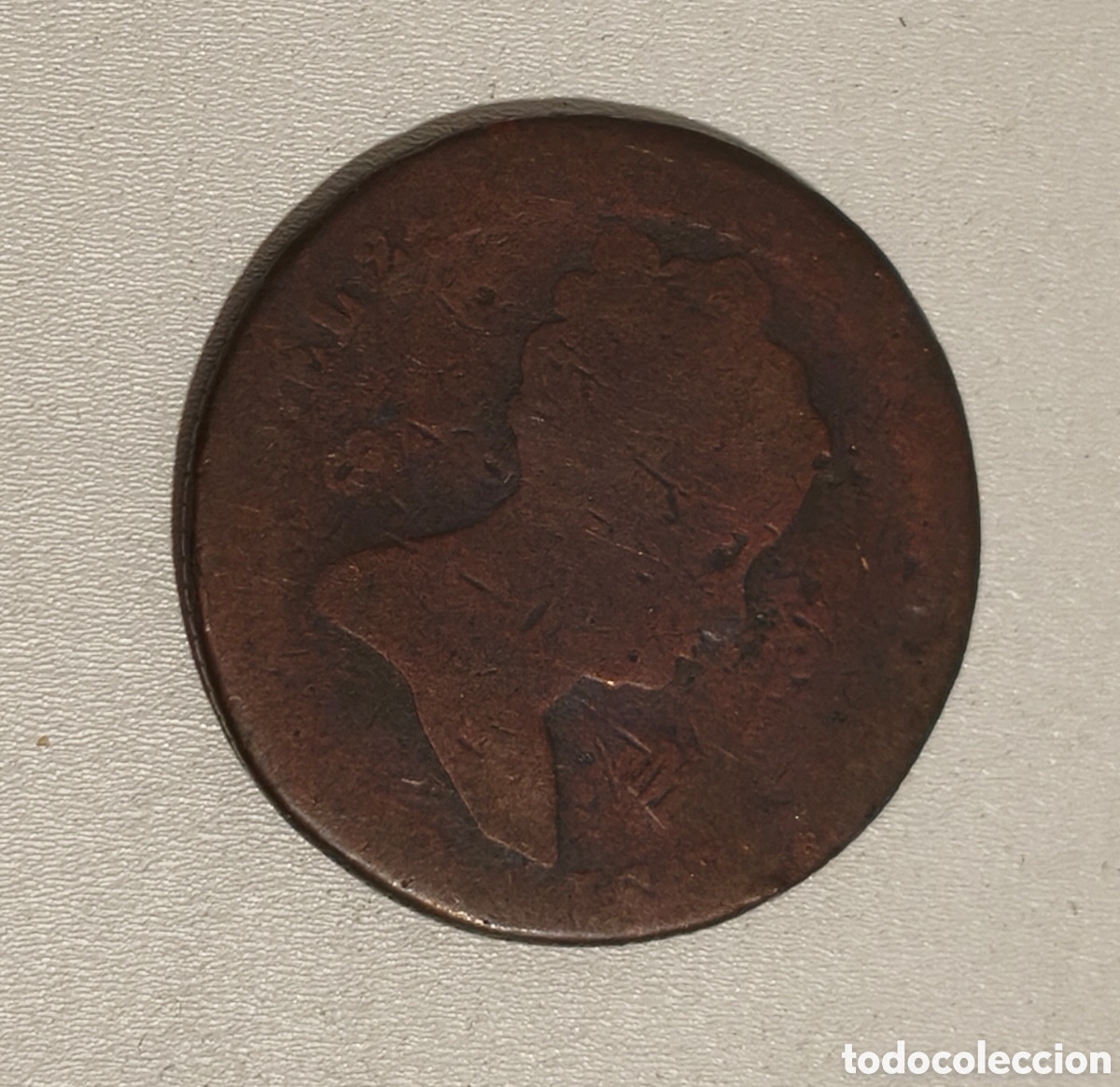 Monedas de Espa&ntilde;a: 8 MARAVEDIS 1836 J ISABEL II - Foto 1