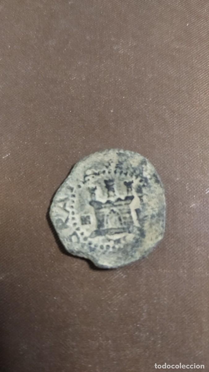 Monedas de Espa&ntilde;a: Antigua moneda resellada. - Foto 2