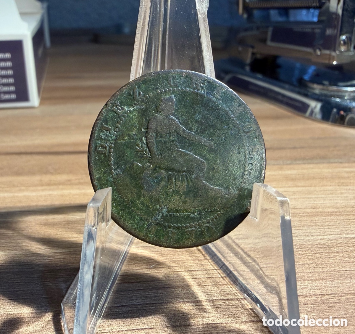 Monedas de Espa&ntilde;a: ESPA&Ntilde;A - 10 C&eacute;ntimos 1870 Gobierno Provisional - Foto 1