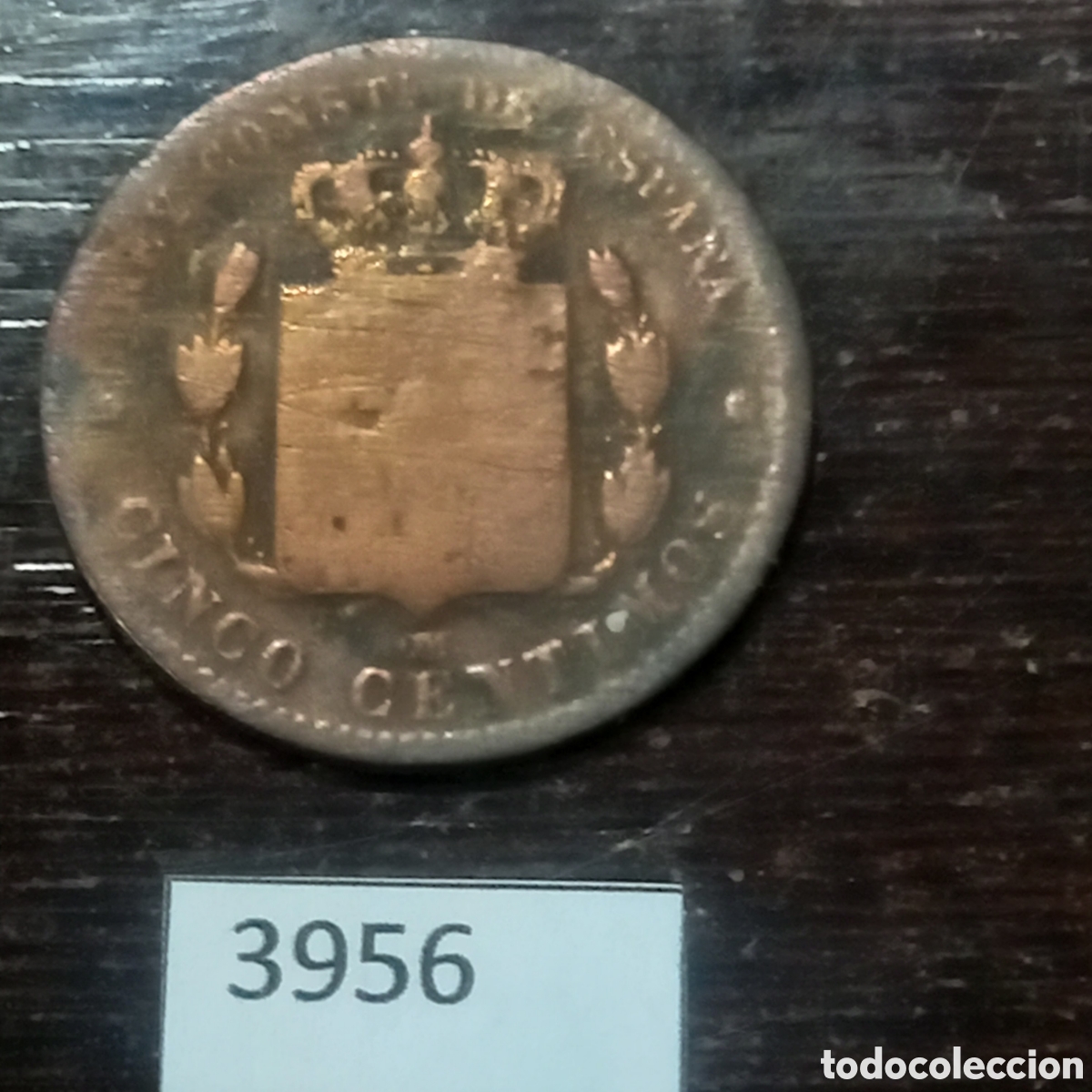 Monedas de Espa&ntilde;a: Espa&ntilde;a 5 c&eacute;ntimos 1879 - Foto 2