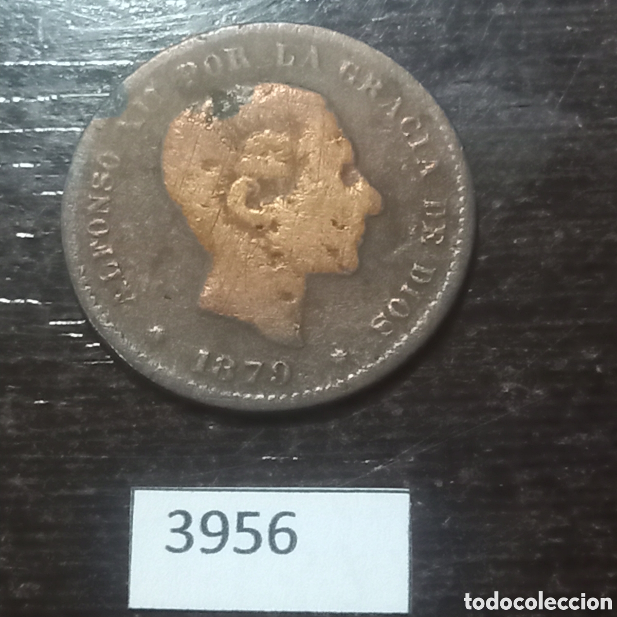 Monedas de Espa&ntilde;a: Espa&ntilde;a 5 c&eacute;ntimos 1879 - Foto 1