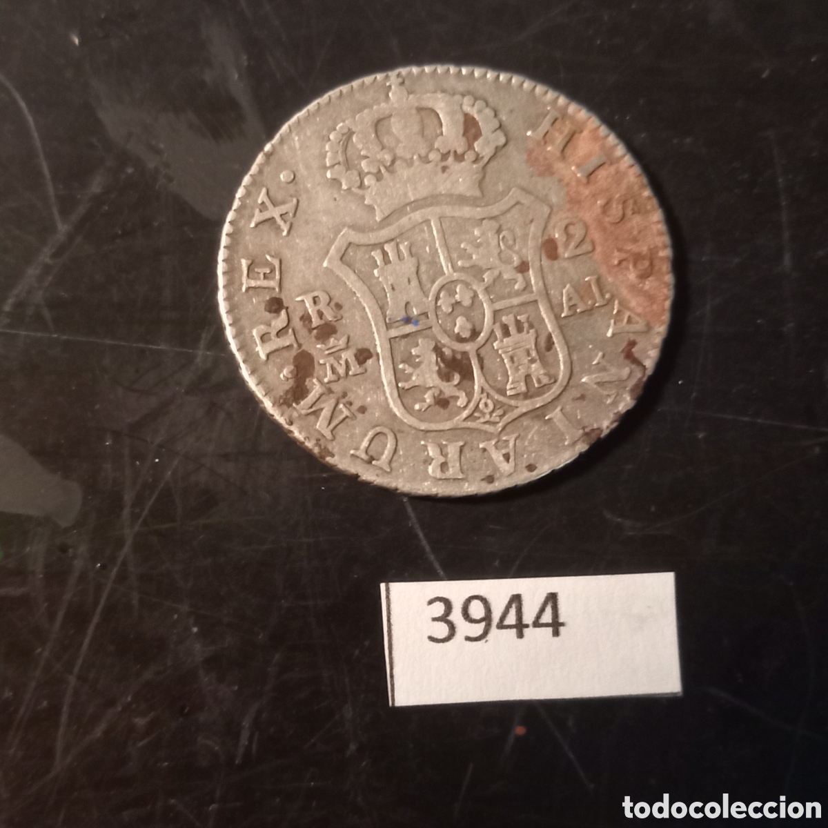 Monedas de Espa&ntilde;a: Espa&ntilde;a 2 reales 1807 Madrid - Foto 2
