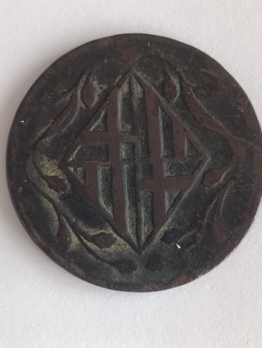Monedas de Espa&ntilde;a: Moneda 4 Cuartos 1814 Principado de Catalu&ntilde;a - Foto 2