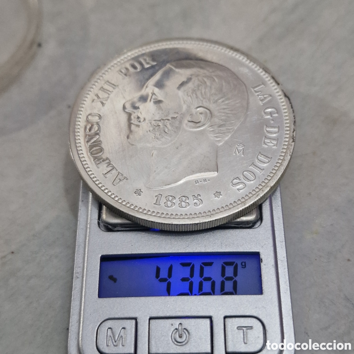 Monedas de Espa&ntilde;a: 5 pesetas plata de 999 - Foto 5