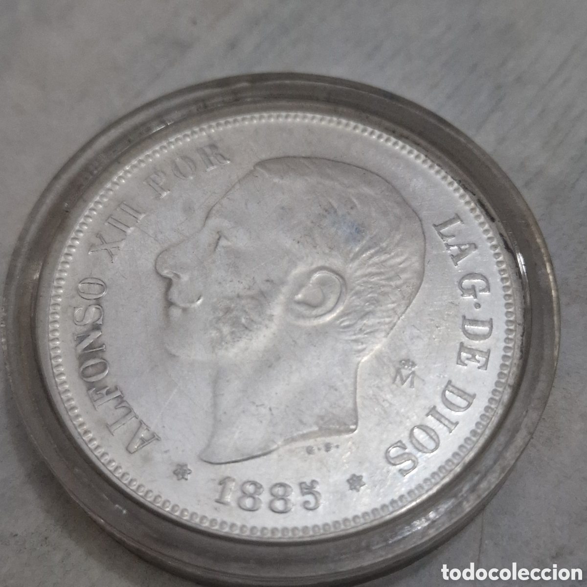 Monedas de Espa&ntilde;a: 5 pesetas plata de 999 - Foto 1