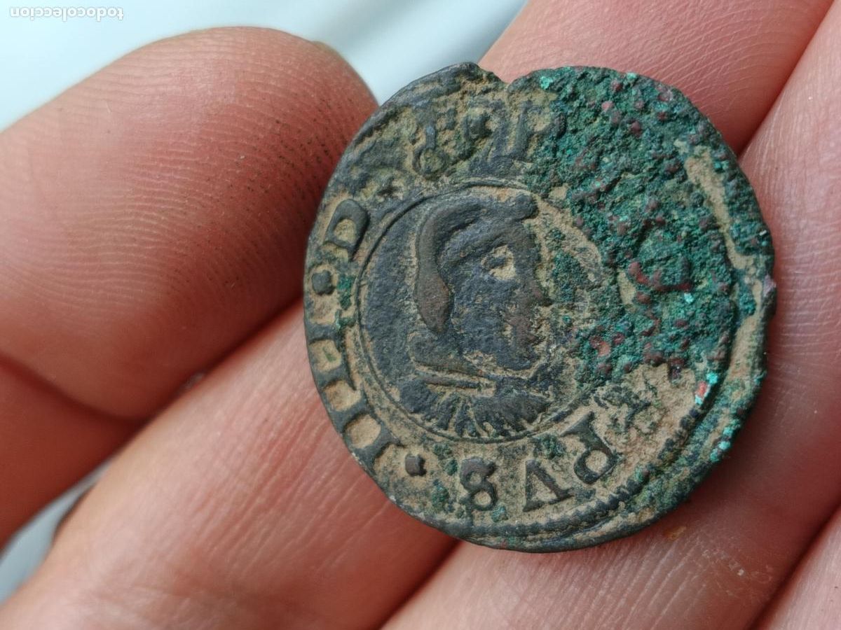 Monedas de Espa&ntilde;a: 16 maravedis de Felipe IV - Foto 1