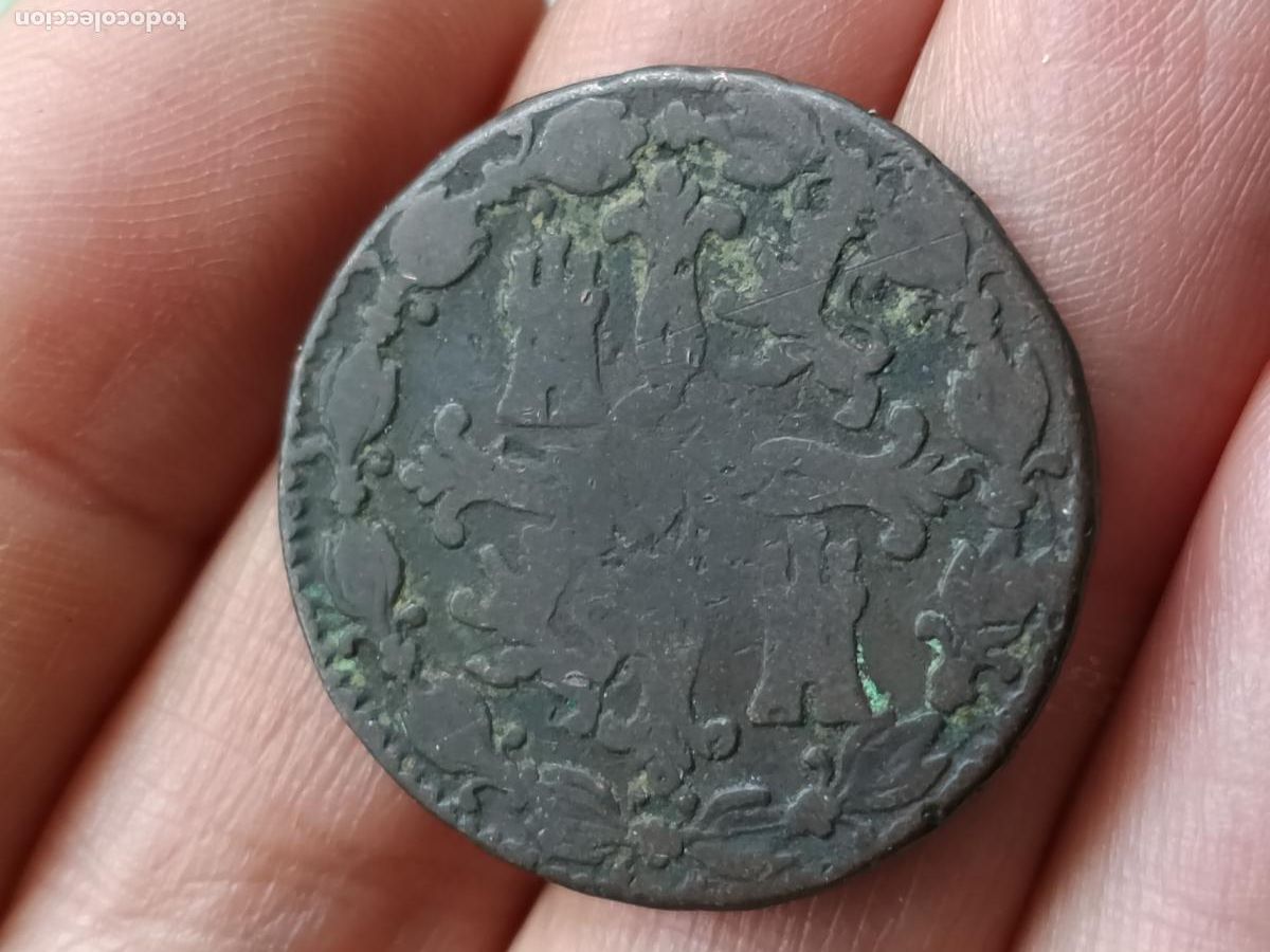 Monedas de Espa&ntilde;a: Espa&ntilde;a , 8 maravedis 1825 - Foto 2
