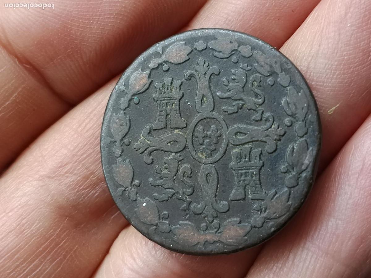 Monedas de Espa&ntilde;a: Espa&ntilde;a , 8 maravedis 1832 - Foto 2