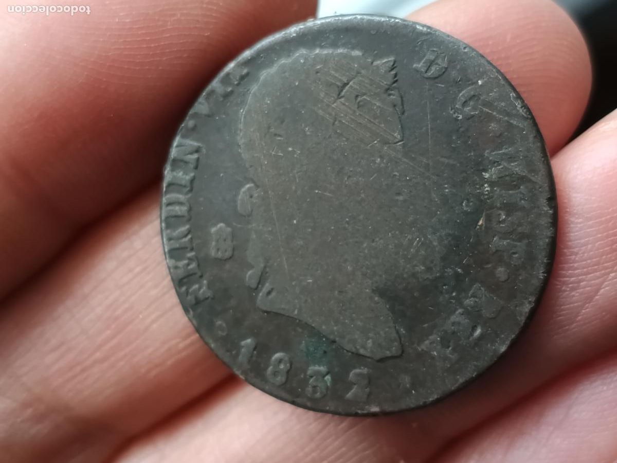 Monedas de Espa&ntilde;a: Espa&ntilde;a , 8 maravedis 1832 - Foto 1