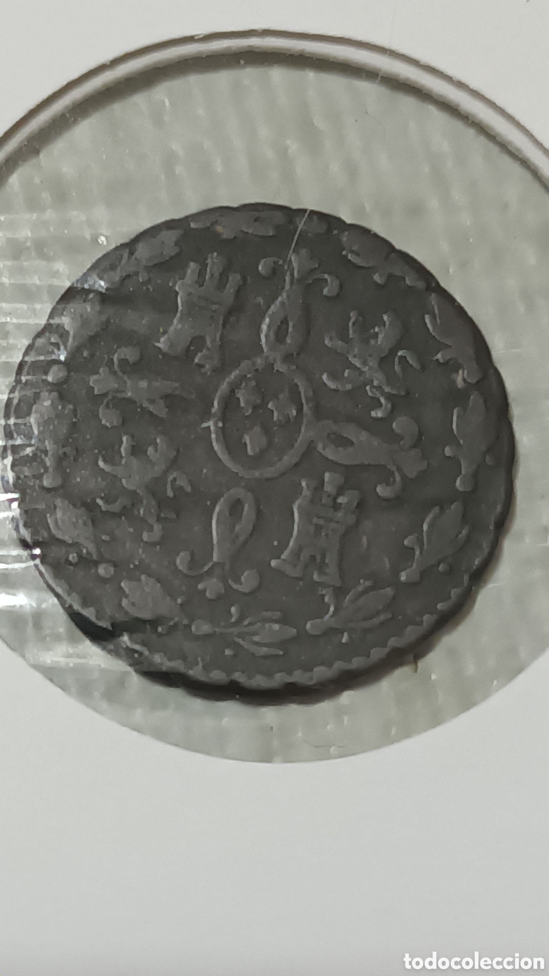 Monedas de Espa&ntilde;a: FERNANDO VII DOS MARAVEDIS A&Ntilde;O 1828