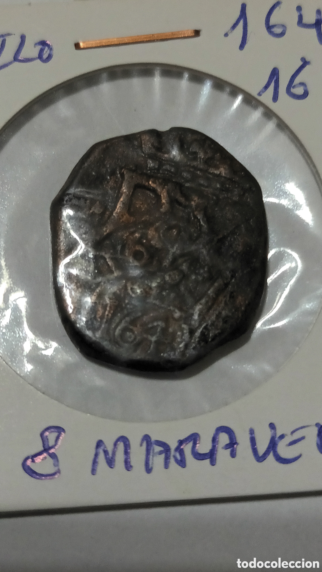 Monedas de Espa&ntilde;a: 8 MARAVED&Iacute;S CARLOS IV A&Ntilde;O 1641 - Foto 1