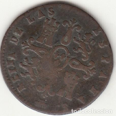 Monedas de Espa&ntilde;a: ISABEL II: 2 MARAVEDIS 1838 SEGOVIA - Foto 2