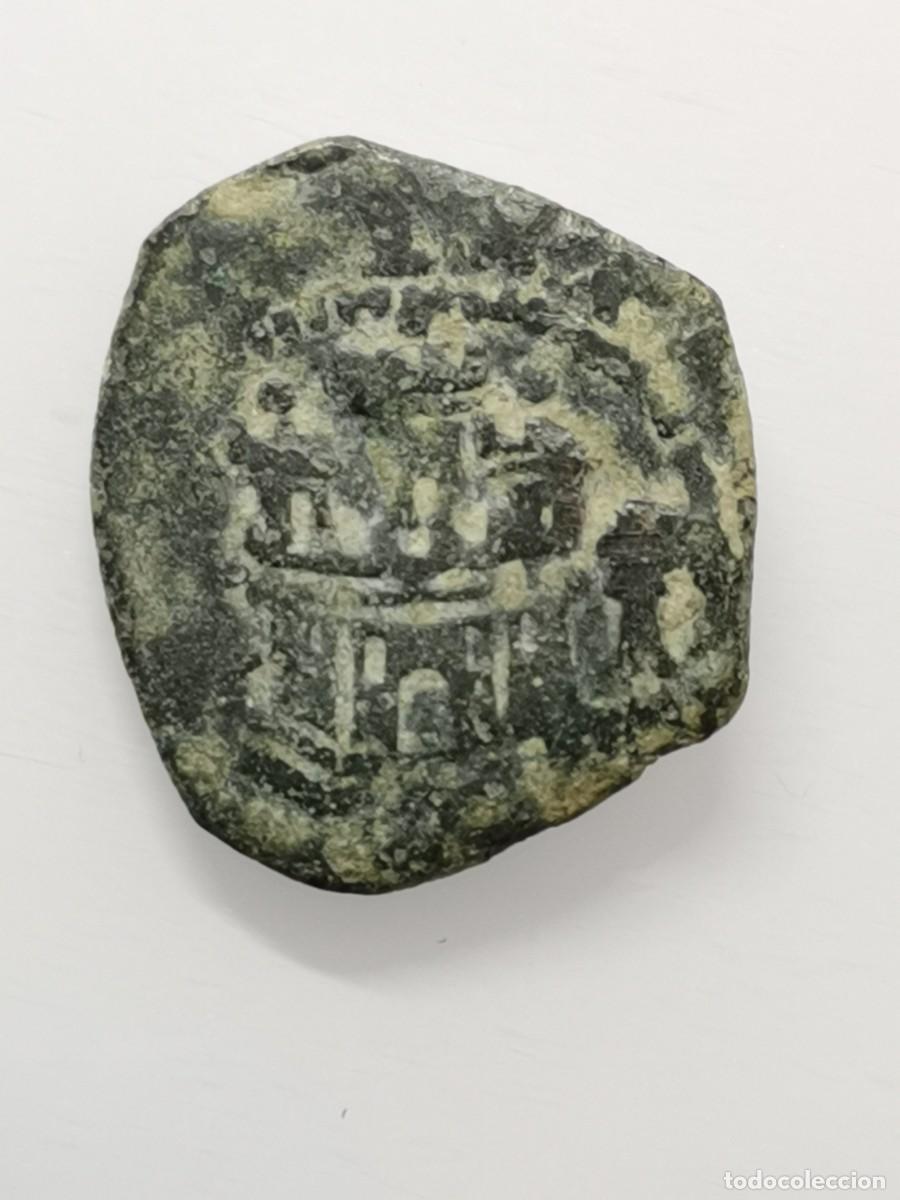 Monedas de Espa&ntilde;a: FELIPE II - (1575-1591) - 2 MARAVED&Iacute;S - (Ceca a Determinar) - Foto 3