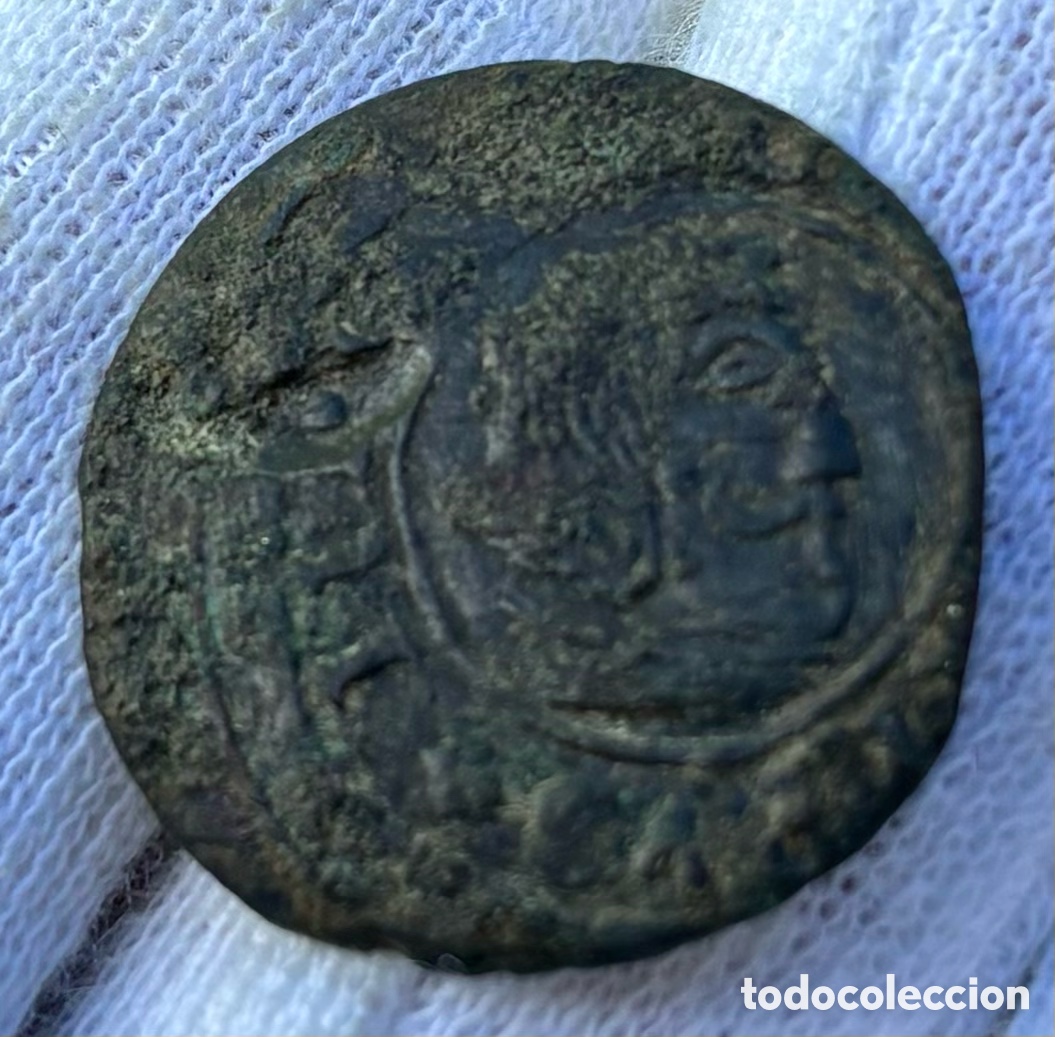 Monedas de Espa&ntilde;a: Moneda 16 Maravedis 1663 Madrid. FELIPE IV - Foto 1