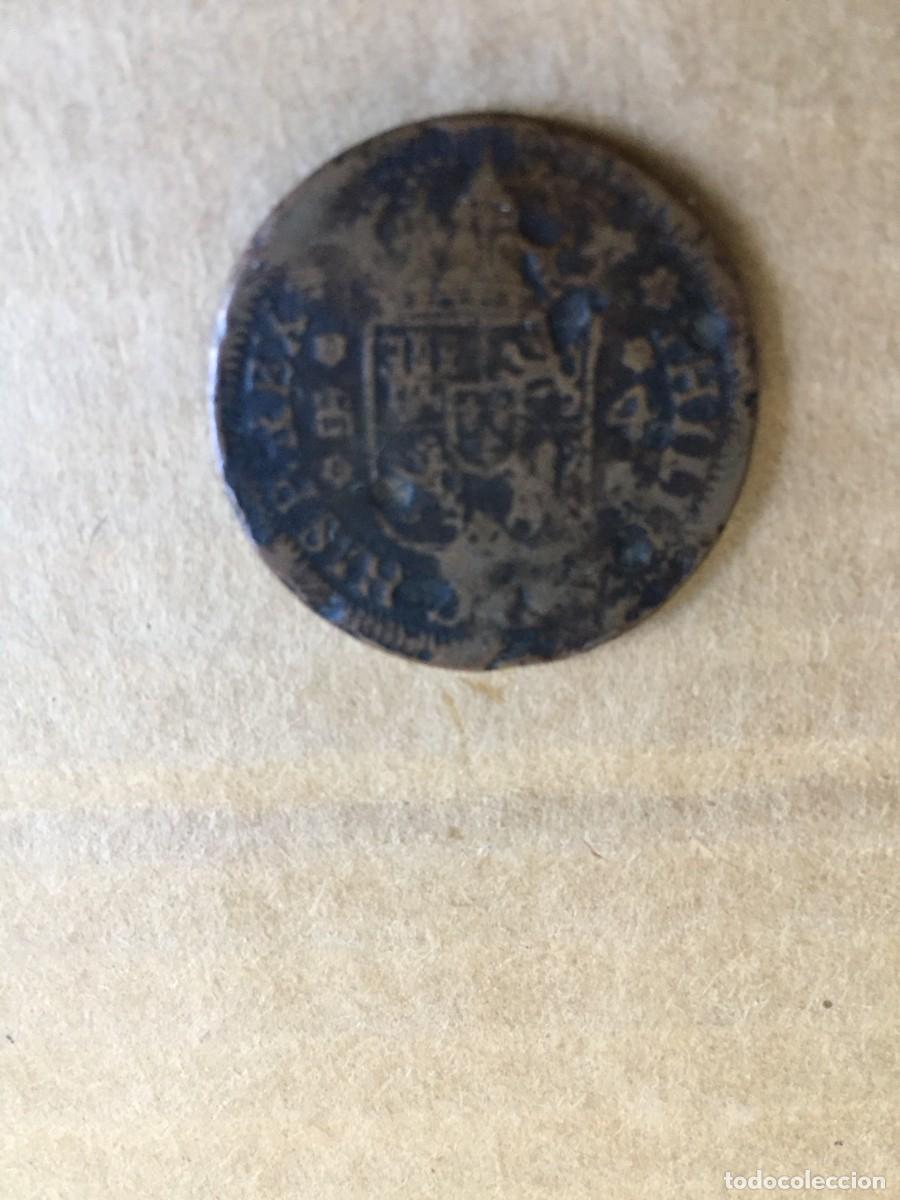 Monedas de Espa&ntilde;a: Moneda de 4 Maravedis, Felipe V, 1742 - Foto 1