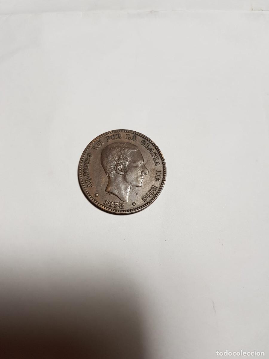 Monedas de Espa&ntilde;a: ALFONSO XII- 10 CENTIMOS-1878 - Foto 1