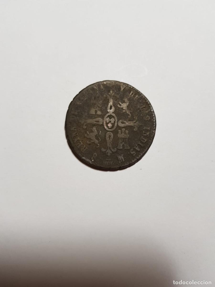 Monedas de Espa&ntilde;a: ISABEL II- 8 MARAVEDIS-1836-SEGOVIA - Foto 2