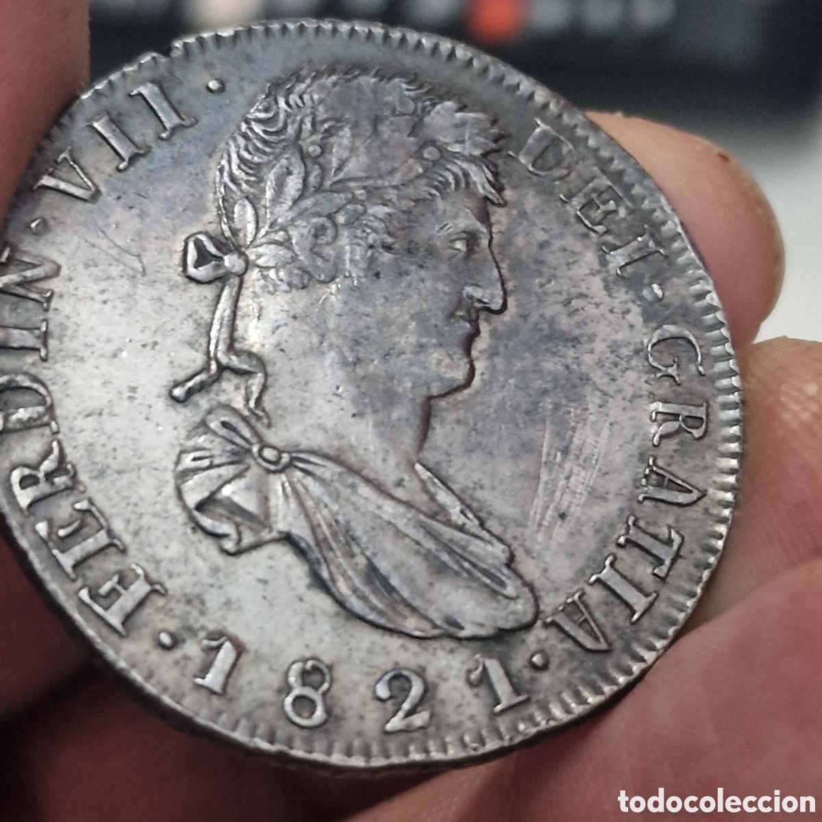 Monedas de Espa&ntilde;a: 8 reales mejico de plata - Foto 8