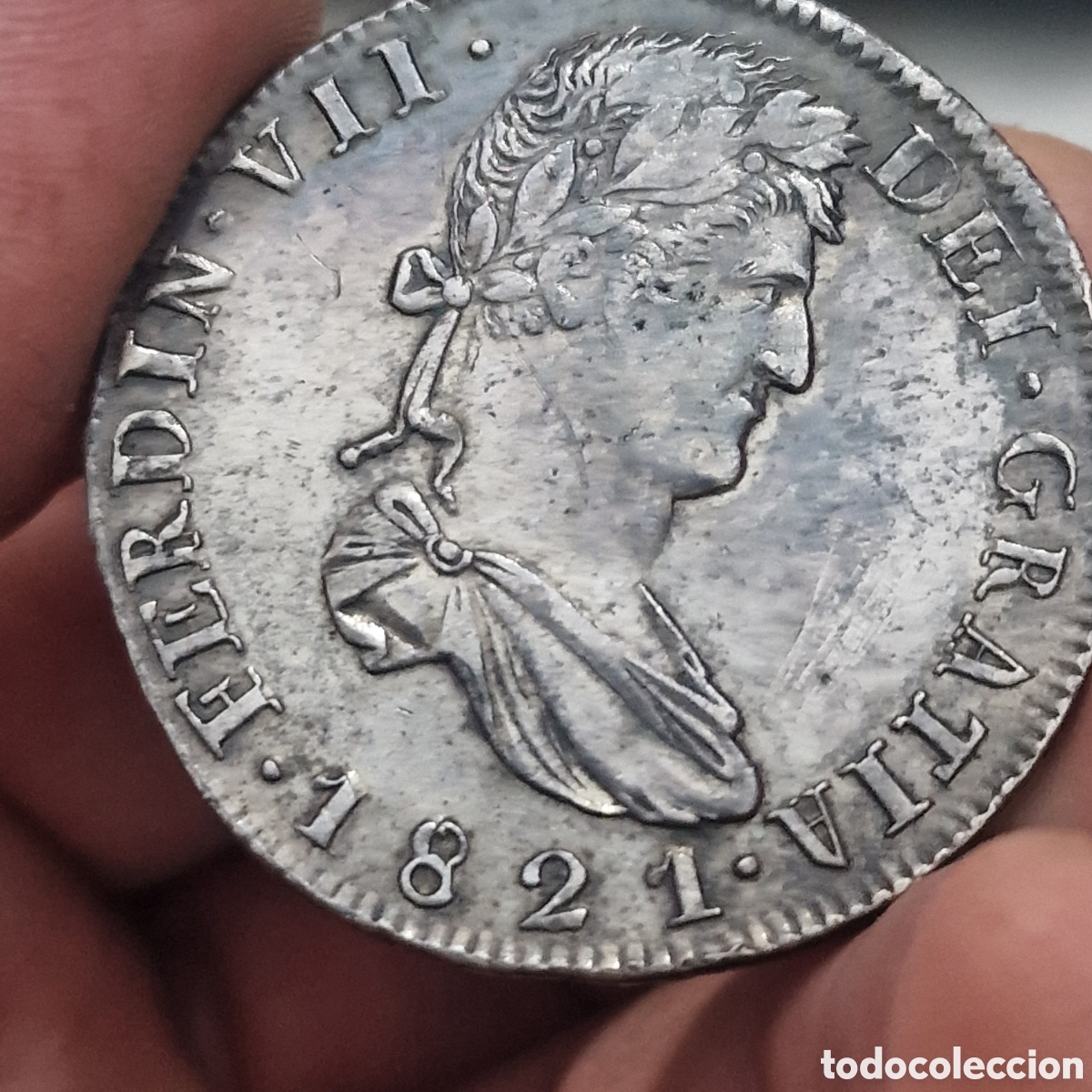 Monedas de Espa&ntilde;a: 8 reales mejico de plata - Foto 9
