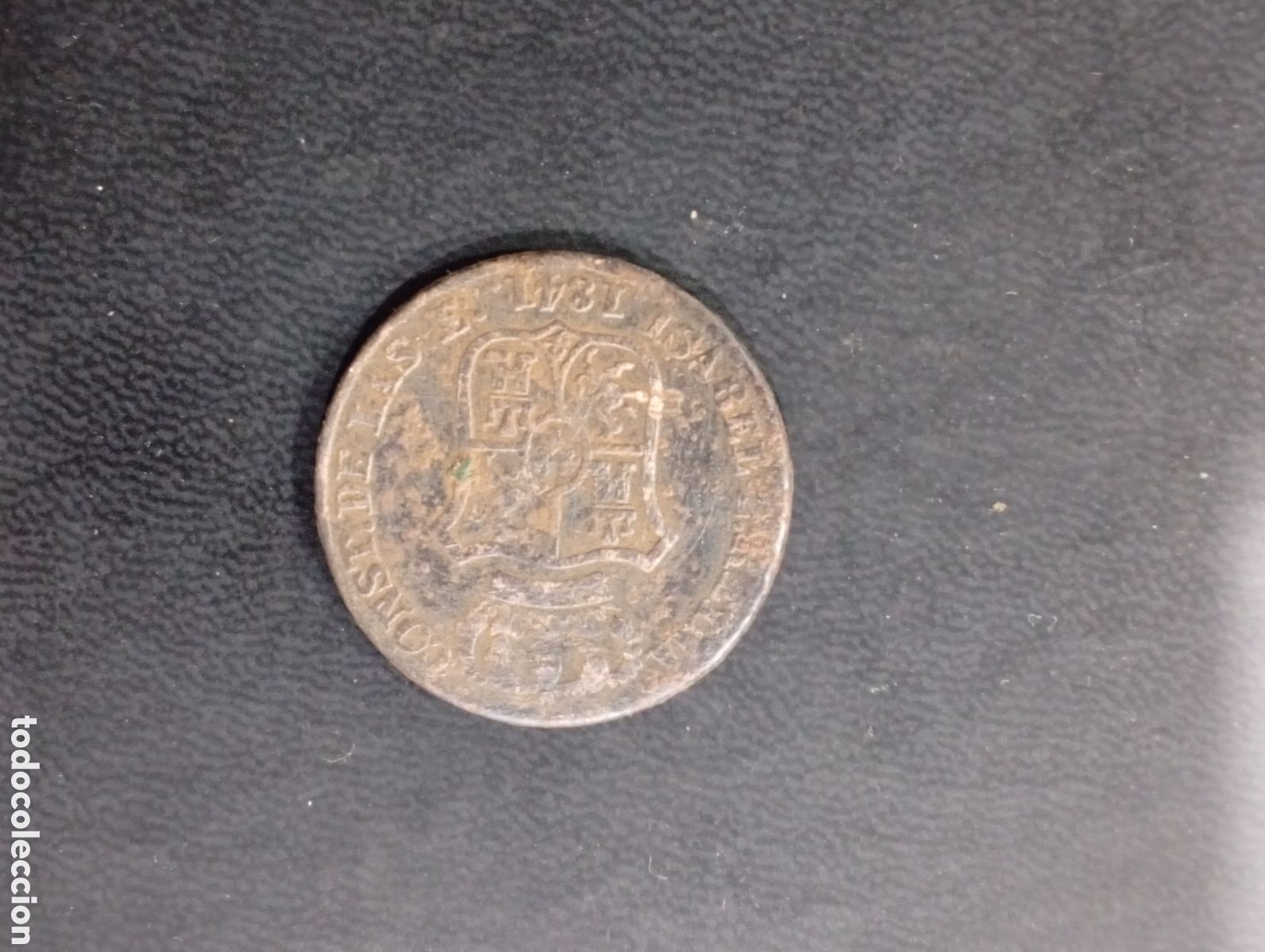 Monedas de Espa&ntilde;a: Moneda de 3 quartos 1841 implecable - Foto 2
