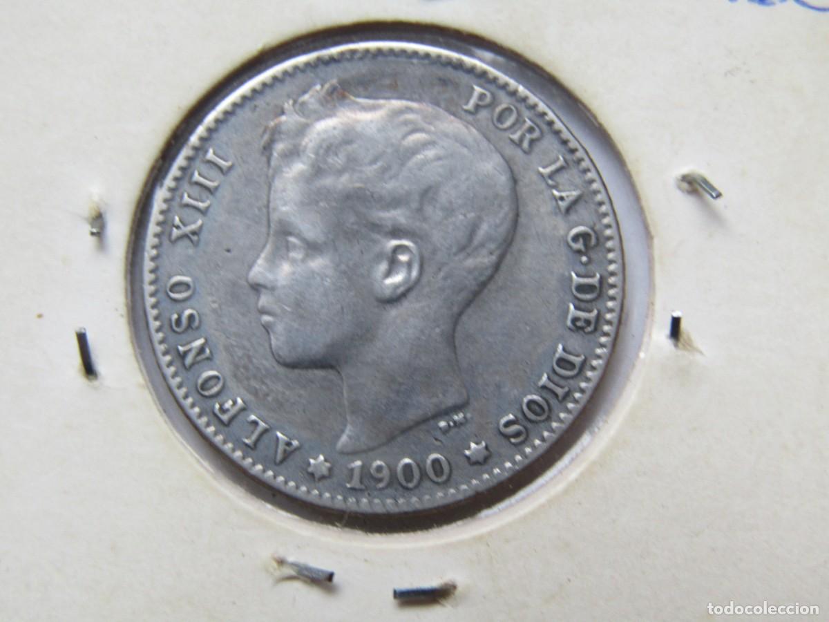 Monedas de Espa&ntilde;a: 1 PSETA DE PLATA 1900 - Foto 1