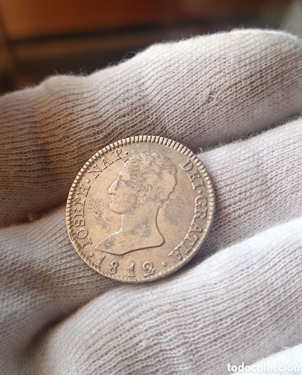 Monedas de Espa&ntilde;a: 4 reales N&aacute;poleon 1812 plata - Foto 2