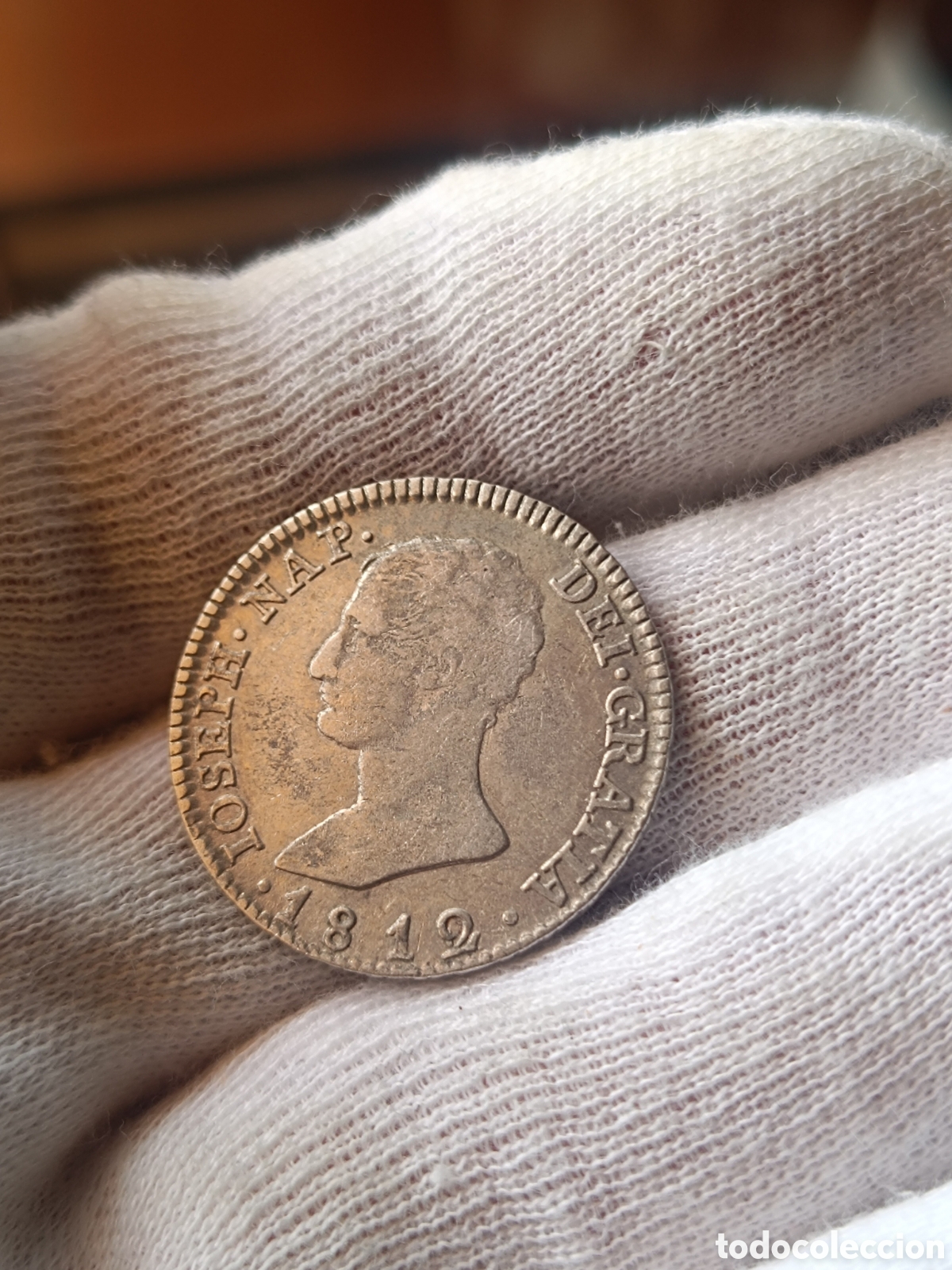 Monedas de Espa&ntilde;a: 4 reales N&aacute;poleon 1812 plata - Foto 1