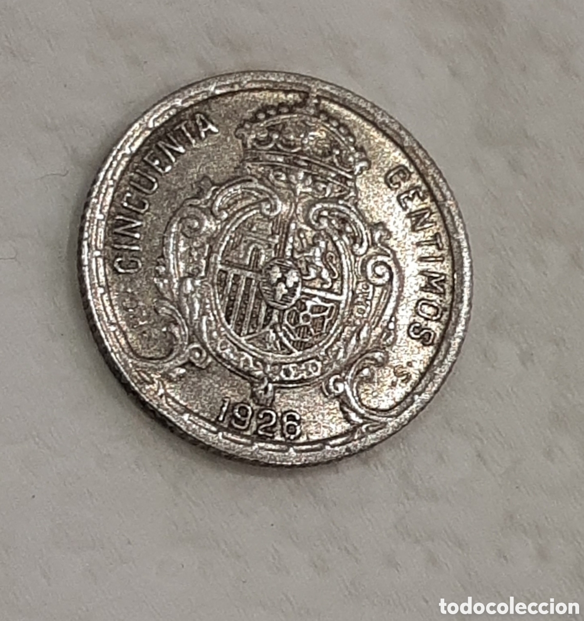 Monedas de Espa&ntilde;a: 50 cent Alfonso XIII - Foto 2