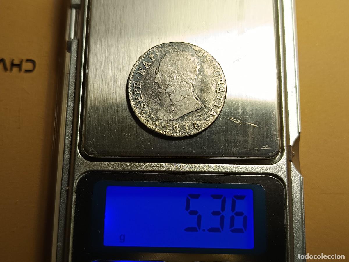 Monedas de Espa&ntilde;a: 4 reales de Jos&eacute; I 1810 - Foto 3