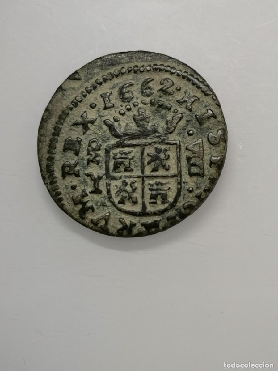 Monedas de Espa&ntilde;a: Felipe IV 8 maraved&iacute;s 1662 ceca Madrid. MD. - Foto 4